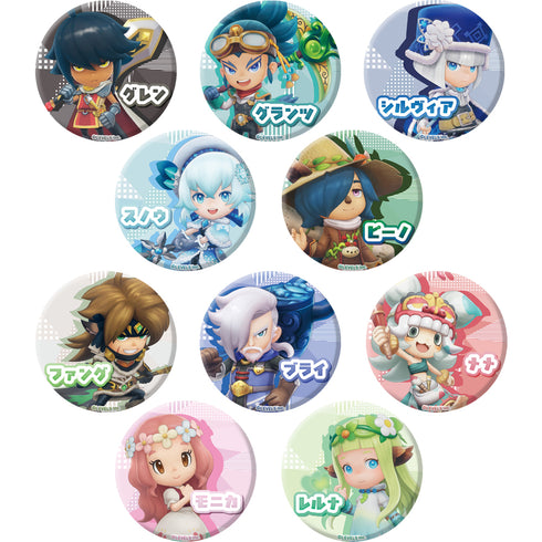 『ファンタジーライフi グルグルの竜と時をぬすむ少女』仲間キャラクタートレーディング缶バッジVol.1【BOX】